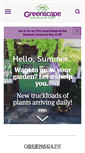 Mobile Screenshot of greenscapegardens.com